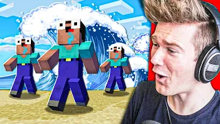 TSUNAMI TROLL NA WIDZU (Vito i Bella) | Minecraft Extreme