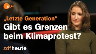 "Letzte Generation": Wie weit darf Protest gehen? | Markus Lanz vom 09. November 2022