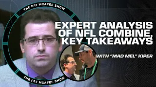 MAD MEL Kiper reacts to 2024 NFL Combine | The Pat McAfee Show