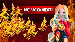 UCIEKAMY przed MILIONEM BANANÓW 😡 Roblox Little Ones