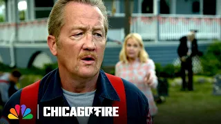 Truck 81 Rescues a Man Stuck in a Halloween Guillotine | NBC’s Chicago Fire