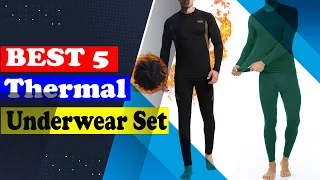 5 Best Thermal Underwear Set| Easy To Decide | Best Gadget |