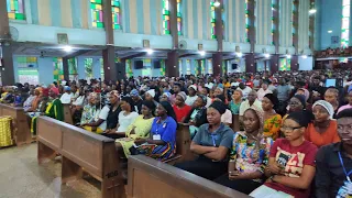 Bishop Onah Celebrates Holy Mass with University of Nigeria Students