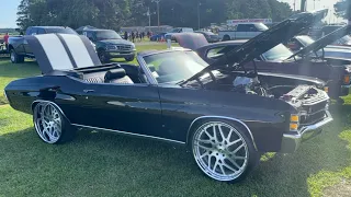King of the Streets Car Show | Chevelle SS on 24s | Hertford, NC