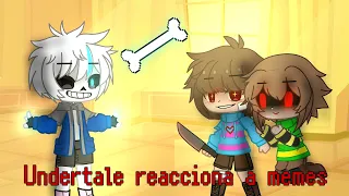 ❤️//Undertale reacciona a memes//❤️ (Gacha Club)