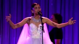 Zendaya performs Neverland at Pre-Oscar Dinner