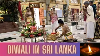 A DAY WITH MY STAFF | Diwali Celebration in Sri Lanka | Exploring Sri Lanka's culture | Hindu Temple