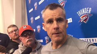 Billy Donovan 10-24-17