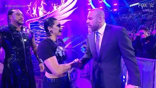 Triple H announces Rhea Ripley - WWE SmackDown 4/7/2023