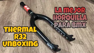 Horquilla odyssey R32 / fork thermal / unboxing thermal R32 / la mejor tijera para bmx/ bmx tijera