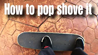 How to pop shove in(30secs!)