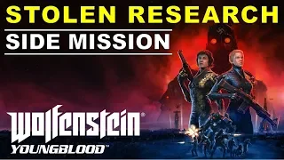 Stolen Research | Get The Briefcase from Underground | Wolfenstein Youngblood (Side Mission)