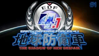 Earth Defence Force 4.1: The Shadow of New Despair Longplay #1 (Playstation 4)