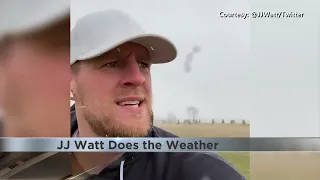 JJ Watt Does the Weather