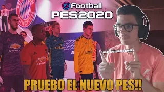 JUEGO POR PRIMER VEZ AL PES 2020 | PES 2020 DEMO