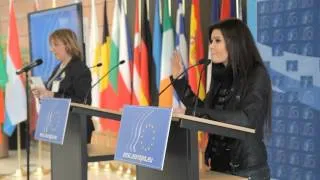 Ruslana in the European Parliament 18 02 14