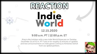 Indie World Showcase 12.15.2020 - Nintendo Switch Reaction