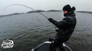 Perch fishing with Lures - COLD WATER