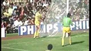 Arsenal 3-0 Nottingham Forest 1977-78