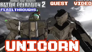 Gundam Battle Operation 2: Guest Video! RX-0 Unicorn Gundam
