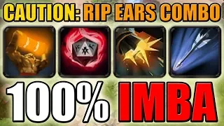 Impossible skill combo [One Shot Enchant Totem with Flak Cannon - R.I.P Ears] Dota 2 Ability Draft