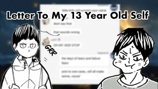 Letter To My 13 Year Old Self - Laufey || Kageyama Lyric Prank || Haikyuu Lyric Prank