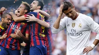 barcelona 4-0  real madrid Goals highlights 22-11-2015