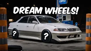 DREAM wheels fitted to my Toyota Mark II | Ruined my daily driver....