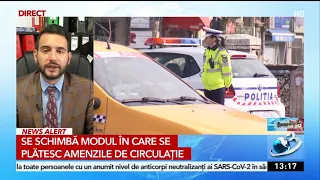 Se schimbă modul în care se plătesc amenzile de circulație