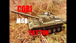 COBI M60 Patton Vietnam war | Tank and figures bricks | Unboxing, review, speed build