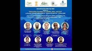 Advocating Geoethics for SFDRR, SDGs and CCA.| DISASTER IN INDIA | MHA | COVID-19 | 2022 | SFDRR |