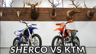 First Look: 2021 SHERCO 300 vs. 2021 KTM 300 || Inside Enduro