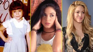 Shakira - The Change Of The World's Famous Singer From 1 To 40 Years Old