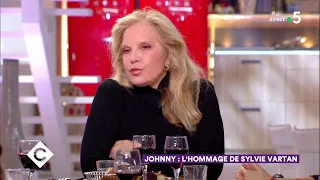 Sylvie Vartan rend hommage à Johnny - C à Vous - 06/12/2018