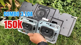 Loa sub hộp gắn xe ô tô , chế loa bluetooth . Combo 3 loa giá chỉ 150k || Shoploa.vn - 0782910000