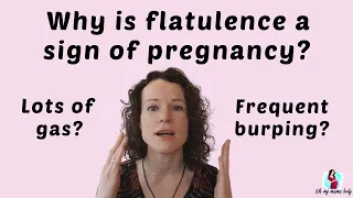 Early Pregnancy Symptoms Gas || Feeling bloated || Burping
