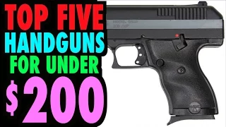 BEST New Handguns Under $200