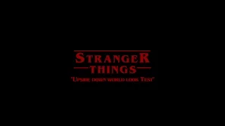 VFX#1 - Test Stranger things Upside Down