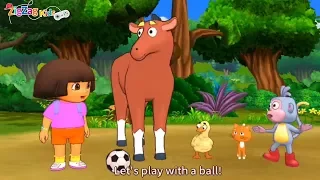 Dora Exploradora | The Feet Adventure | Aventureira | ZigZag Kids HD