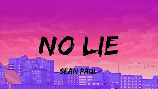 Sean Paul - No Lie (lyrics) | The Chainsmokers, Bruno Mars, Adele