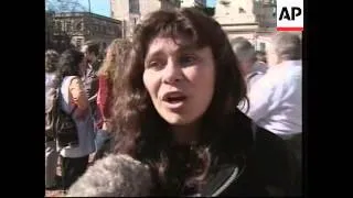 Protests in Buenos Aires and empty schools