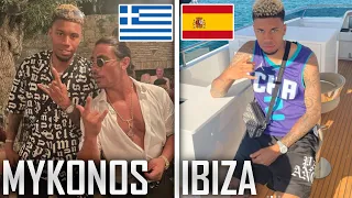 MYKONOS VS IBIZA💥 FRAUEN, PREIS, PARTY, ESSEN & MEHR - URLAUBSTALK😂😜| 999 SID