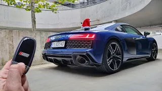 Audi R8 Coupe 5.2 V10 570 Performance RWD TEST The Best Audi POV Drive & Walkaround [4k]