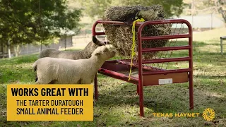 How To Use the Goat Feeder Net Kit