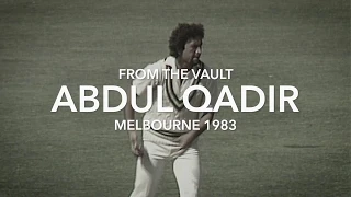 From the Vault: Qadir takes five at the MCG