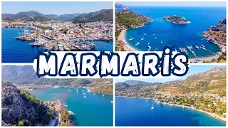 Marmaris'i Gökyüzünden Keşfedin! - Harika Dron Görüntüleriyle Marmaris Koyları - Marmaris Turkey