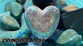 Blue Gym Chalk Crush | Sleep Aid | Oddly Satisfying | ASMR