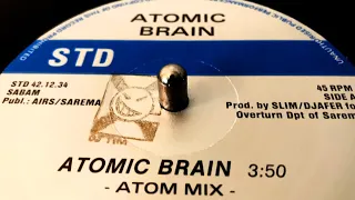 Atomic Brain - Atomic Brain - (Atom Mix) - S.T.D. Records #OLDSCHOOLTECHNO #OLDSCHOOLTECHNOVINYL