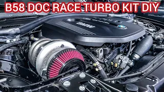 B58 DOCRace Turbo Kit Install DIY