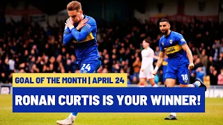 Ro is your winner AGAIN! ⚽️ | Goal of the Month | April 2024 🟡🔵